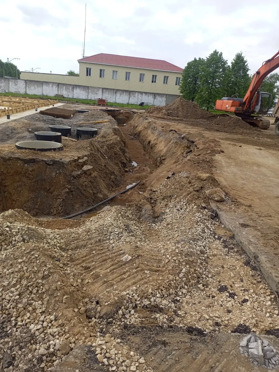 Подготовка строительной площадки