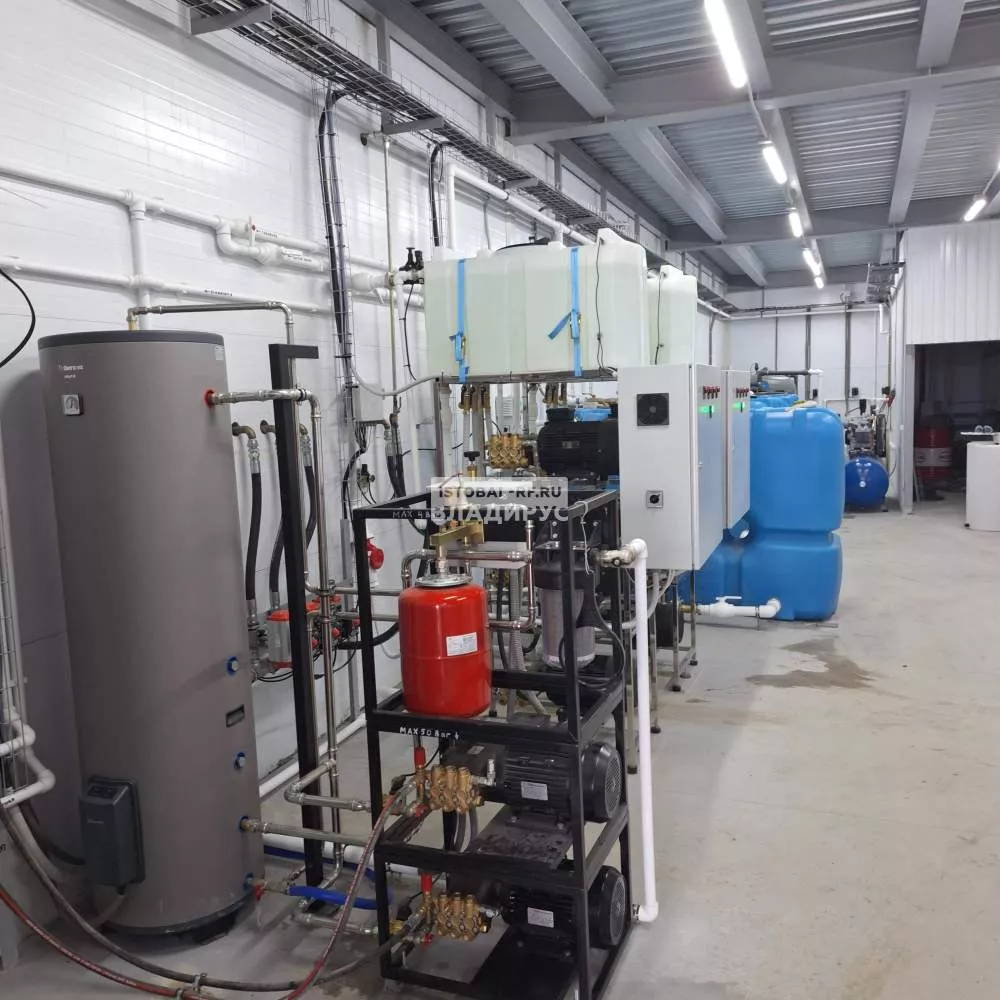 Проездная мойка ЭКСПРЕСС для автобусов